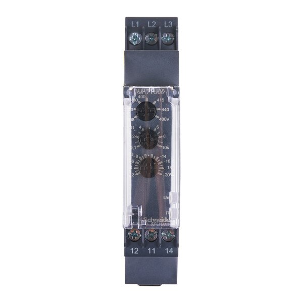 front view of the RM17TE00 relay